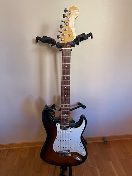 USA Fender Stratocaster elektrisk gitar sunburst