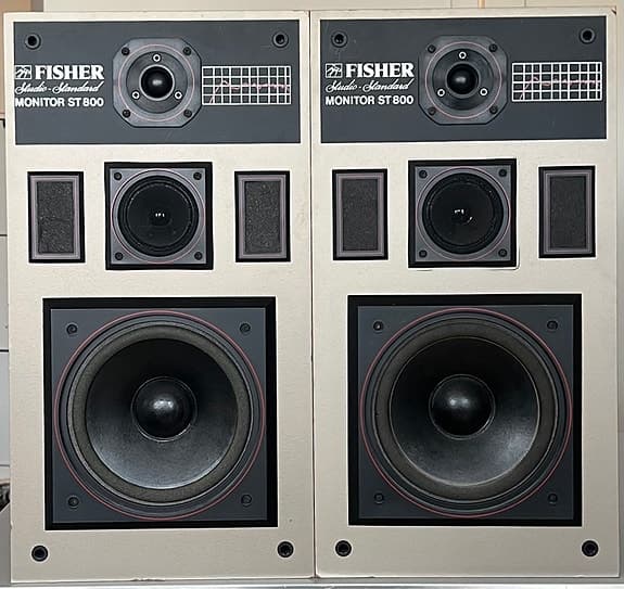 Fisher Studio-Standard Monitor ST 800 – Vintage høyttalere (par)