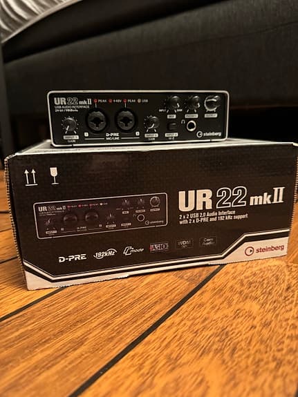 Steinberg UR22 mkII USB lydkort / audio interface