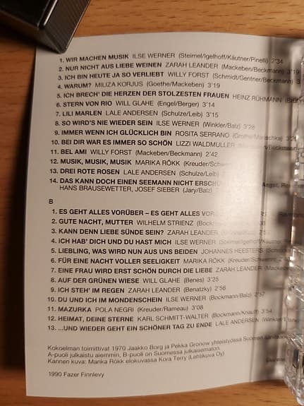 C-kasetit Suomi iskelmä - image 10