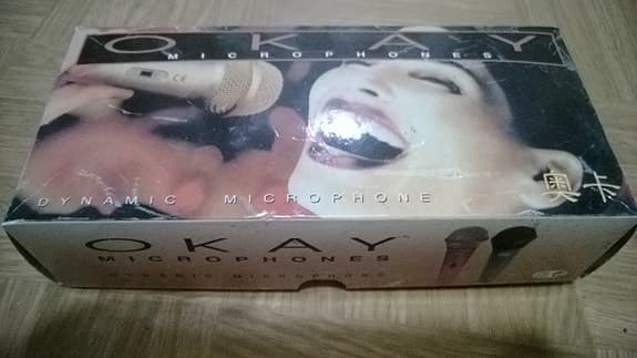 Mikrofoni,Okay microphones dynamic DM-801