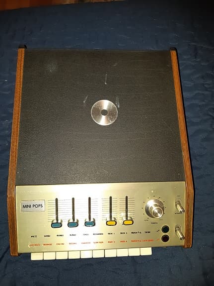 KEIO (KORG) MINIPOPS MP-7 rytmikone, Vintage