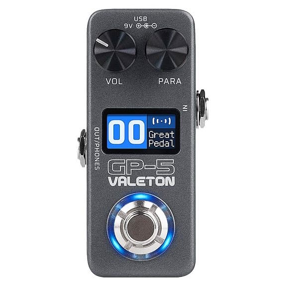 UUSI Valeton GP-5 minikokoinen multiefekti