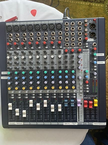 Soundcraft MFX mixeri Lexicon