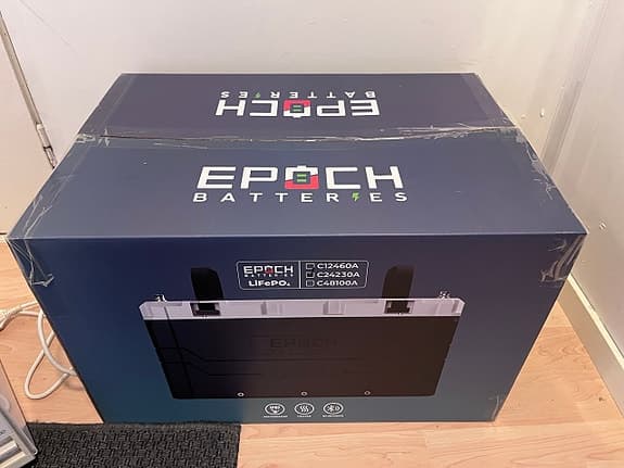 Epoch 24V 230Ah V2 Elite Series LiFePO4 Battery