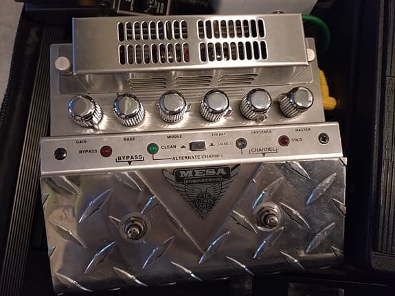 Mesa v-twin tube pre amp overdrive boost pedal