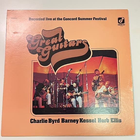 Charlie Byrd, Barney Kessel, Herb Ellis – Great Guitars