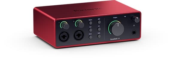 UUSI Focusrite Scarlett 4i4 4th Gen