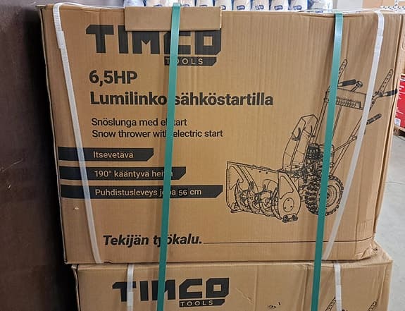 Timco 6,5 HP lumilinko sähköstartilla Poistotuote