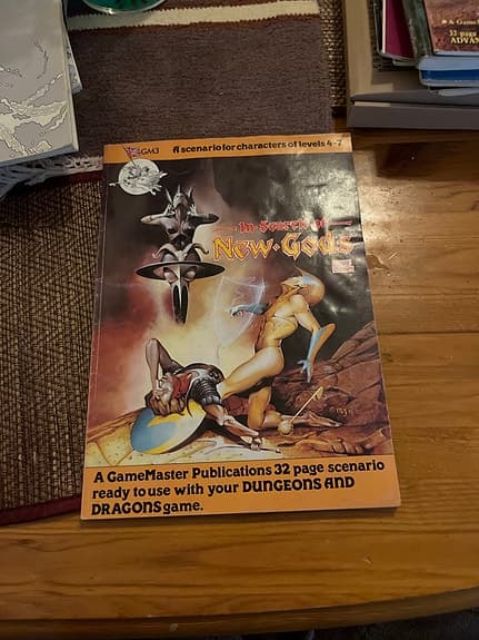 Dungeons & Dragons scenario In search of New Gods