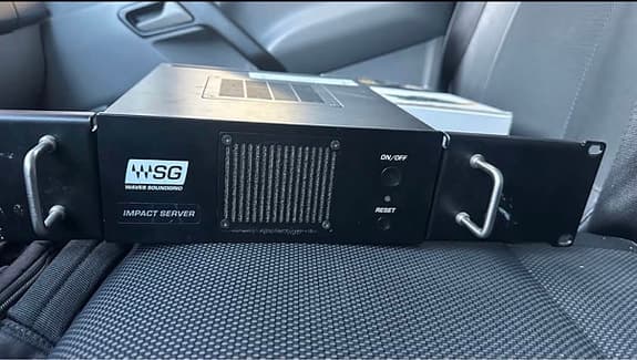 Waves X32 WSG Impact server ja soundgrid kortti