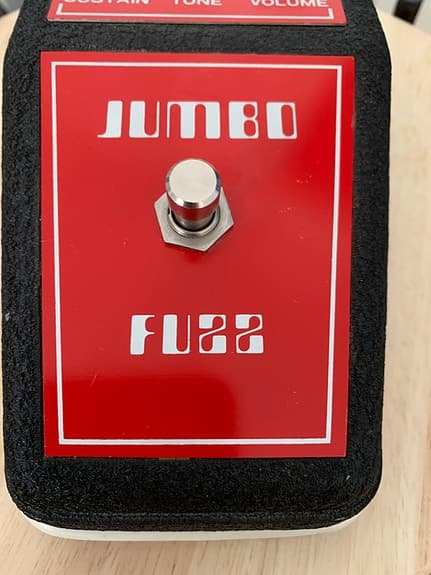 Jen Jumbo Fuzz Pedal Model 310.014 Vintage Made in Italy 1973 - image 4
