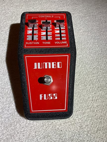 Jen Jumbo Fuzz Pedal Model 310.014 Vintage Made in Italy 1973