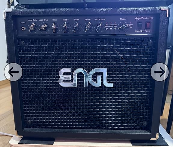 Engl Gigmaster 30 Combo, vaihto Fender Tone master fr12