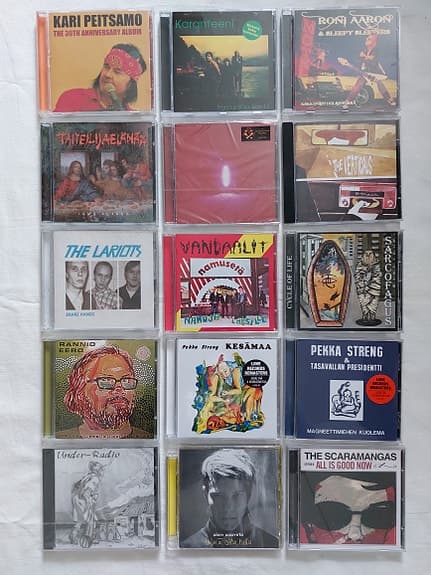 Suomi CD:t - erä 1/2 - myyn myös yksittäin