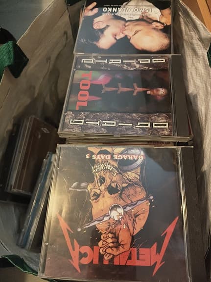 Valikoima CD-levyjä