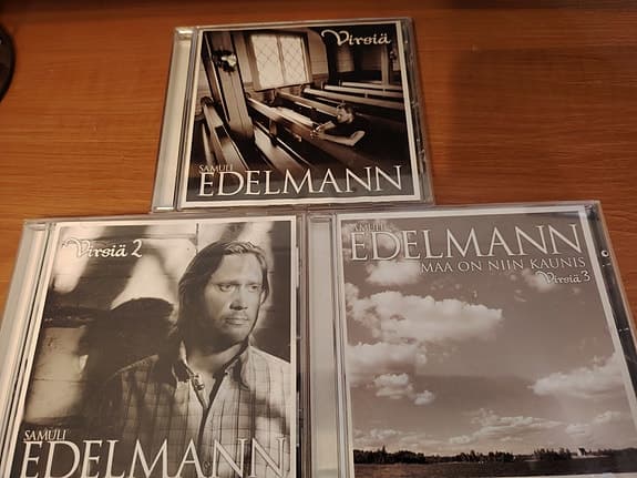 Samuli Edelmann: 3 Virsiä - äänitettä