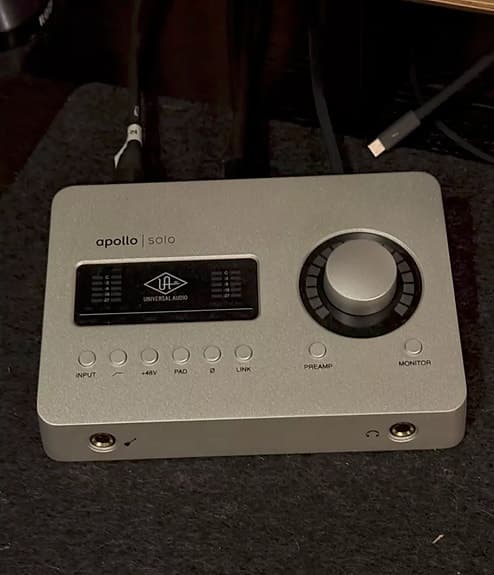 Universal Audio Apollo Solo äänikortti Thunderbolt