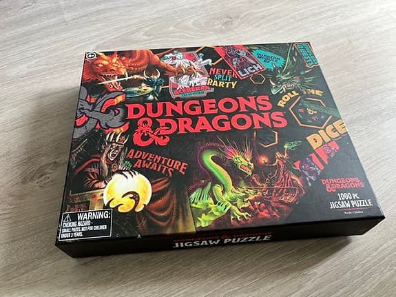 Dungeons & Dragons palapeli 1000 palaa