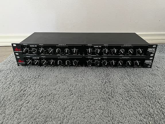DBX 266XL kompressori/gate (2kpl)