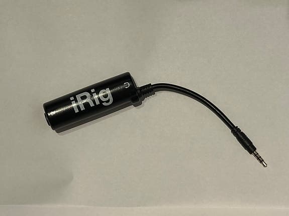 IK Multimedia iRig (1st generation) audio interface puhelimelle