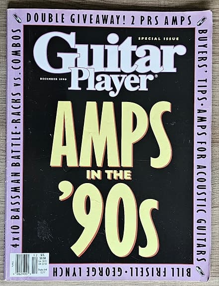 Guitar Player -lehti (12/ 1990) – Amps in the '90s erikoisnumero