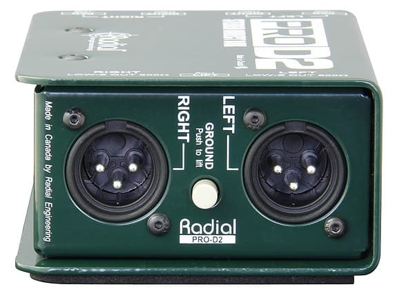 UUSI Radial Pro D2 Passiivinen Di-boksi stereo