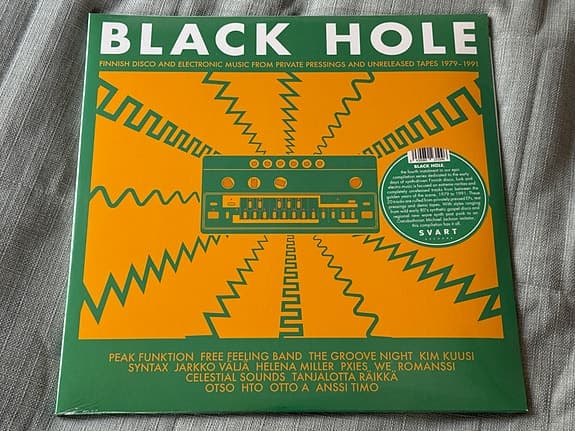 Black Hole – Finnish Disco And Electronic Music 1979–1991 2LP (Mint)