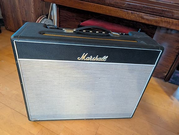 Marshall 1962 Bluesbreaker Vintage Reissue (1996) + flight case