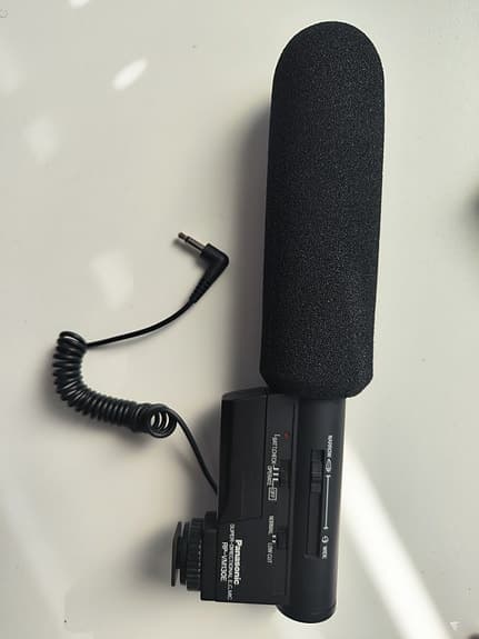 Panasonic RP-VM130E Super-Directional Electret Condenser Microphone