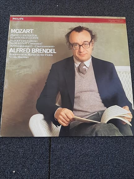 Mozart / Alfred Brendel LP-levy