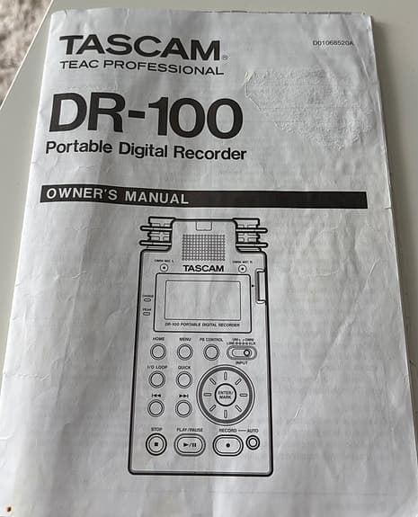 Tascam DR-100 äänityslaite - image 2