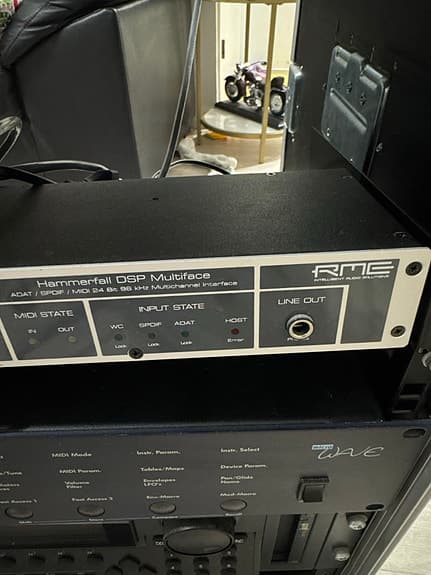 RME Hammerfall DSP Multiface 24-bit 96 kHz audio interface