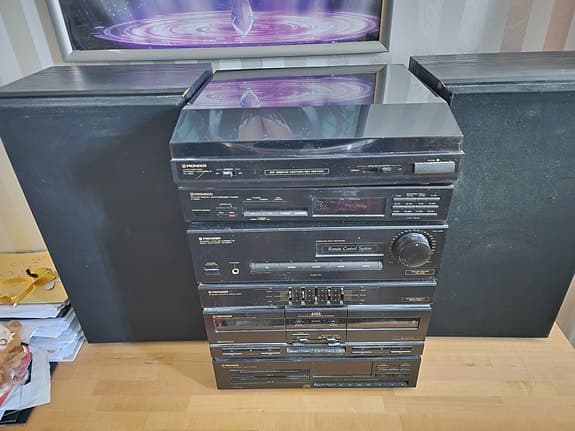 Pioneer vinyylisoitin PL-Z82 all in one antiikki