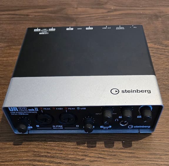 Steinberg UR22 mkII USB Audio Interface 24-bit / 192 kHz