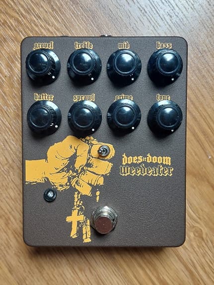 Does It Doom Weed Metal Pedal (Signeerattu)