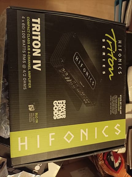 Hifonics Triton IV 4-kanavainen vahvistin