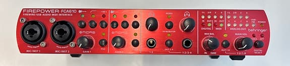 Behringer FCA610 FirePower USB/FireWire Audio Interface