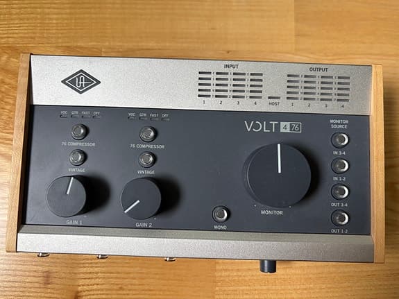 UA Volt 476 - usb c audio interface