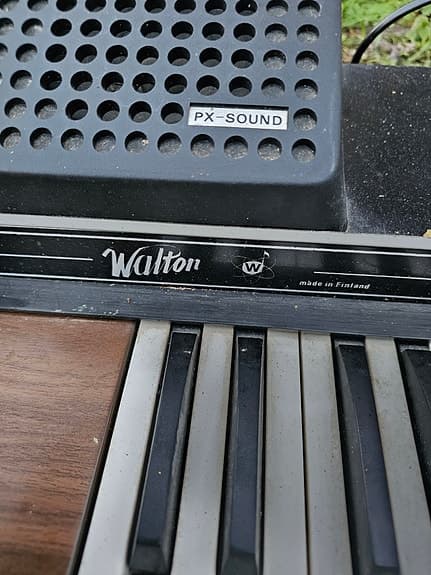Harvinainen vintage-sähköurku Welson PX / Walton (70-luku) - image 2