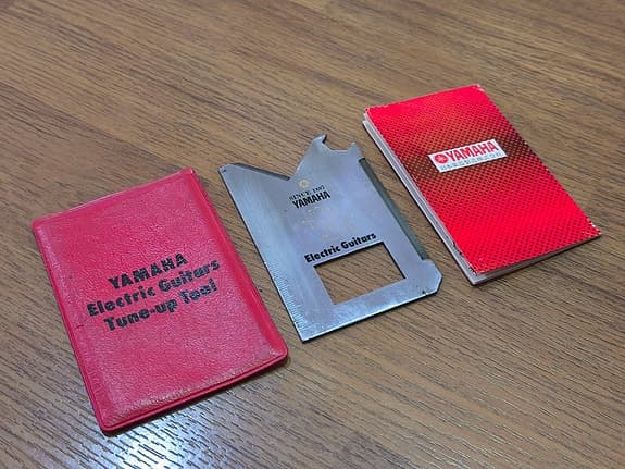 Yamaha Electric Guitars Tune-up Tool säätötyökalu + alkuperäinen ohjekirja