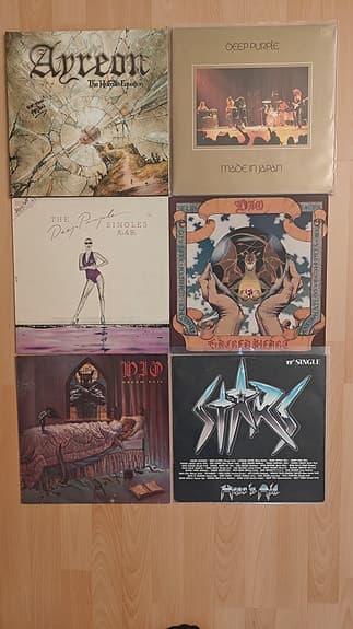 Heavy/Metal/Hard Rock LP:t