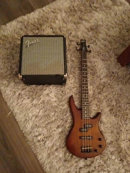 Ibanez micro bass n fender rumble 15 set
