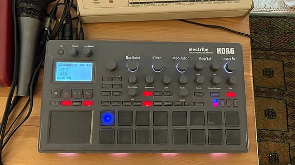 Korg Electribe 2 – groovebox, syntetisaattori ja rumpukone