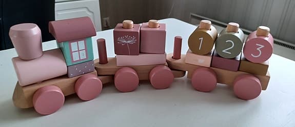 Little Dutch palikkajuna pinkki