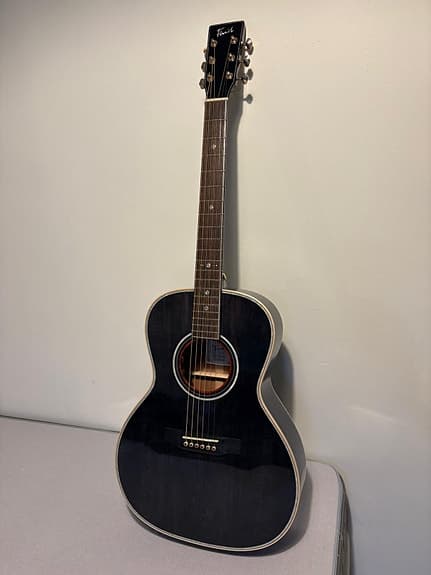 Fivcil Mini All Solid 38 Inch Parlor Guitar