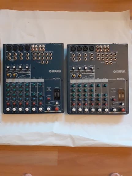 yamaha MG 102C mixing console 2kpl
