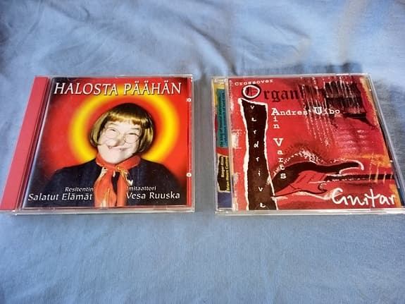CD-levyt Halostapäähän ja Andres Uibo