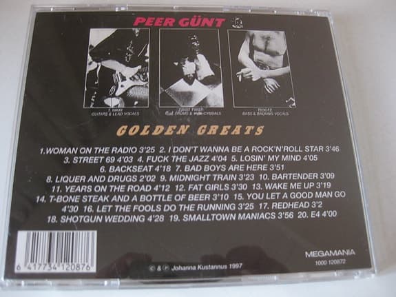 Cd Peer Günt Golden Greats v. 1997 - image 3