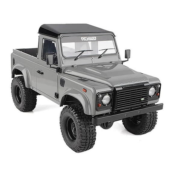 RC4WD Gelande Ii RTR With 2015 Land Rover Defender D90 Body Set (Grey)